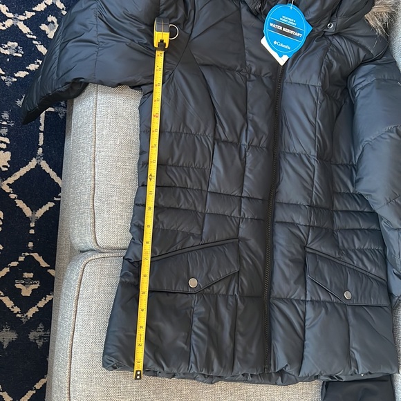NWT black down columbia Jacket - Picture 5 of 6